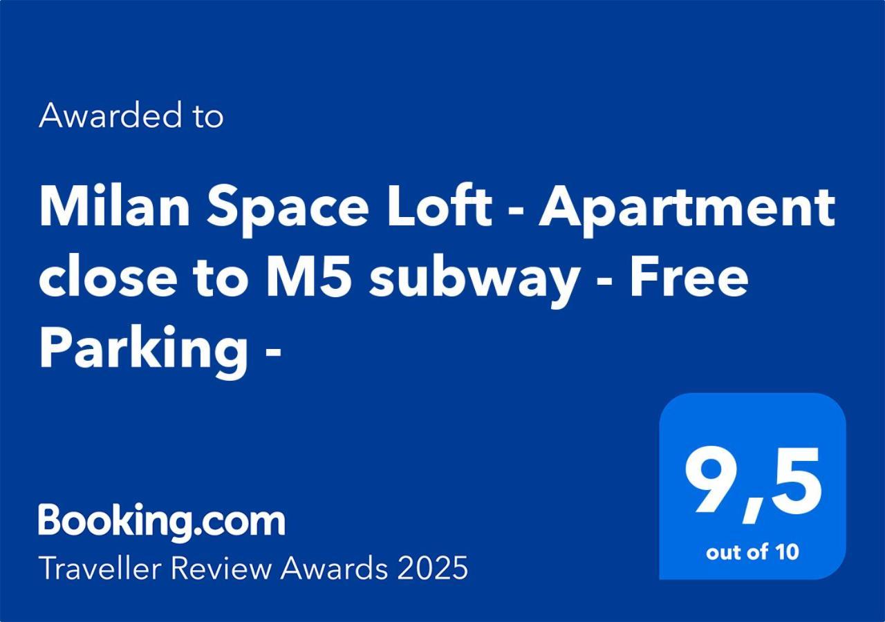 Milan Space Loft - Apartment Close To M5 Subway - Free Parking - Sky & Netflix Tv Bagian luar foto